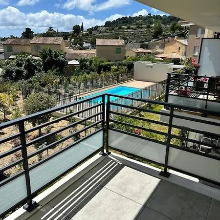 Pugets - Superbe T2 Dans Avec Piscine * Saint-Laurent-du-Var